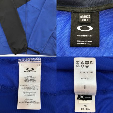  OAKLEY オークリー ジャケット Sサイズ 412721 SP19 ネイビー×ブルー