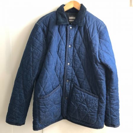  JAPAN BLUE co.,ltd 桃太郎ジーンズ メンズ　デニムキルティングジャケット 　size　４０ インディゴ