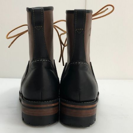 STUDIO D'ARTISAN ステュディオ ダルチザン 靴　ブーツ　　 SIZE 26cm ブラック×ブラウン Aランク