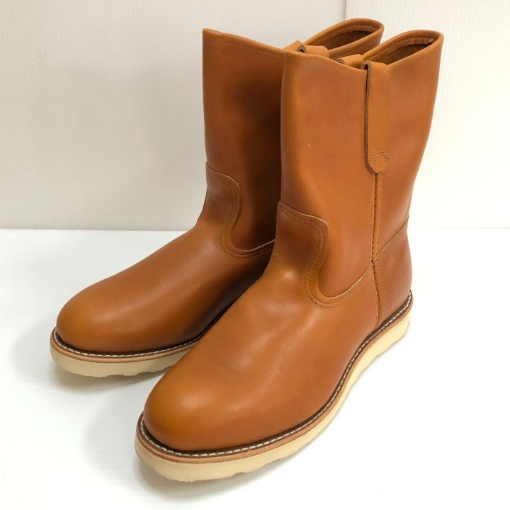 RED WING レッドウィング 12年製 靴 ブーツ 8 1/2 E(26.5cm) ブラウン 