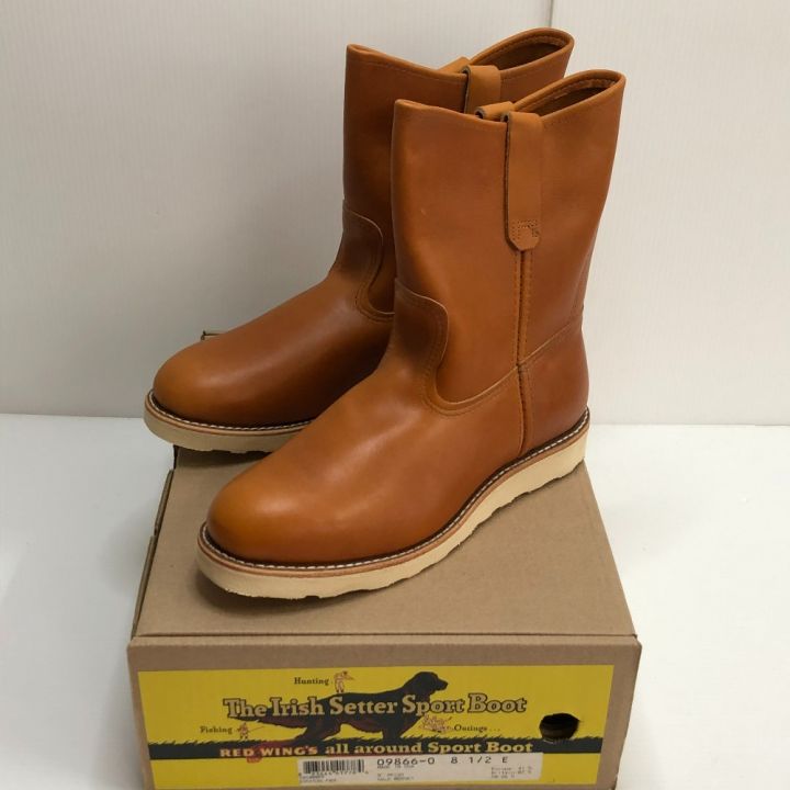 RED WING レッドウィング 12年製 靴 ブーツ 8 1/2 E(26.5cm) ブラウン  