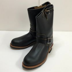 □□ RED WING レッドウィング 靴 ブーツ メンズ 9 D(27cm) ブラック Aランク