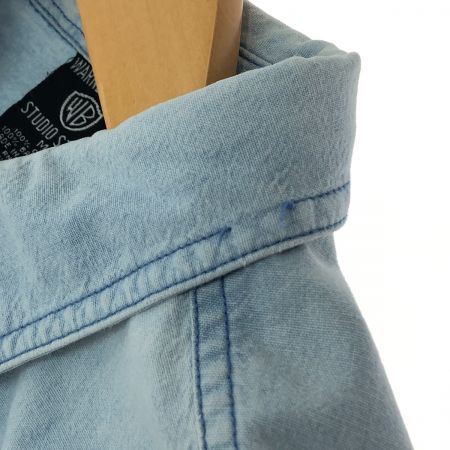  WARNER BROS STUDIO STORE デニムシャツ Mサイズ ライトブルー