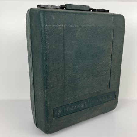 ЗЗ HITACHI 日立 65mm 常圧 エア釘打ち機 ケース付 NV-65AD スカイブルー