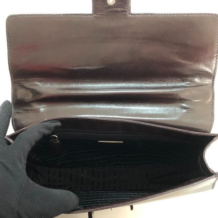  PRADA プラダ ハンドバッグ ブラウン