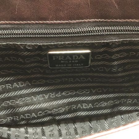  PRADA プラダ ハンドバッグ ブラウン