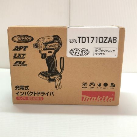  MAKITA マキタ  電動工具 充電式インパクトドライバ  TD171DZAB