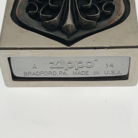   雑貨 ライター ZIPPO ジッポ　メタルジャケット