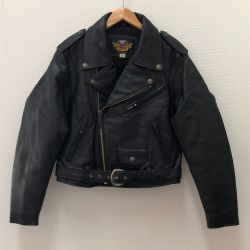 □□ HARLEY-DAVIDSON ハーレーダビッドソン メンズジャケット  90s　SIZE S 40180 ブラック Bランク