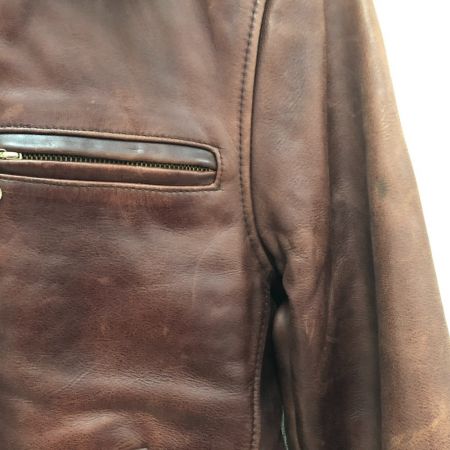  B-McCOYS レザージャケット サイズ38 ブラウン
