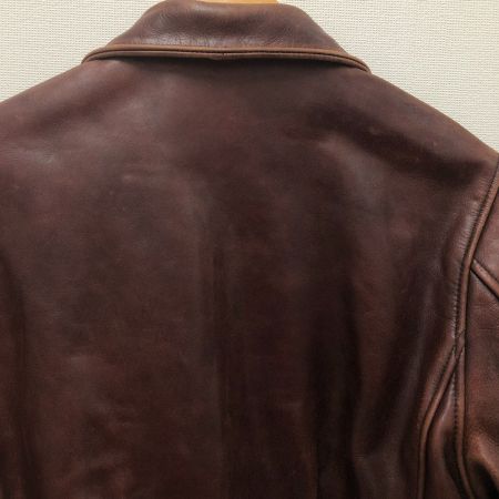  B-McCOYS レザージャケット サイズ38 ブラウン