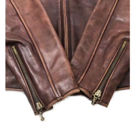  B-McCOYS レザージャケット サイズ38 ブラウン