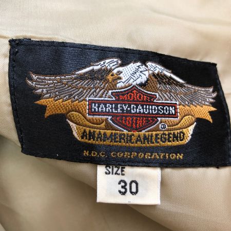  HARLEY-DAVIDSON ハーレーダビッドソン メンズ衣料 パンツ レザーパンツ サイズ30 70228 ベージュ