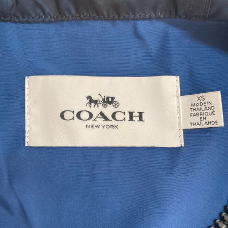  COACH コーチ カモフラ柄 ジップアップパーカー F26812 ネイビー