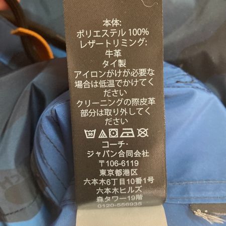  COACH コーチ カモフラ柄 ジップアップパーカー F26812 ネイビー