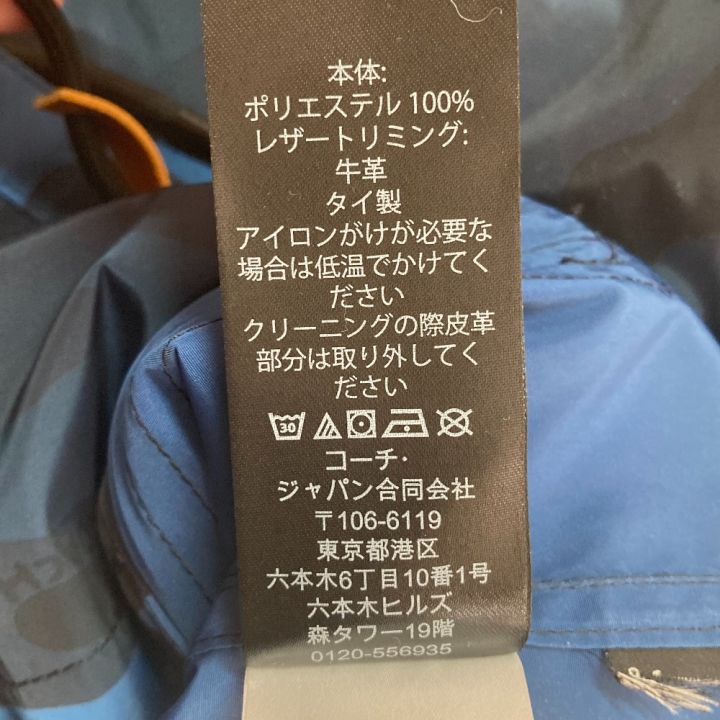 COACH コーチ カモフラ柄 ジップアップパーカー F26812 ネイビー