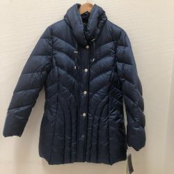 □□ PATTi PATTi レディース衣料 ジャケット ダウンジャケット 　サイズフリー ネイビー Sランク