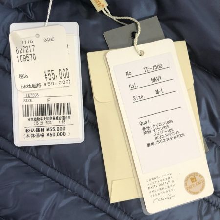  PATTi PATTi レディース衣料 ジャケット ダウンジャケット 　サイズフリー ネイビー