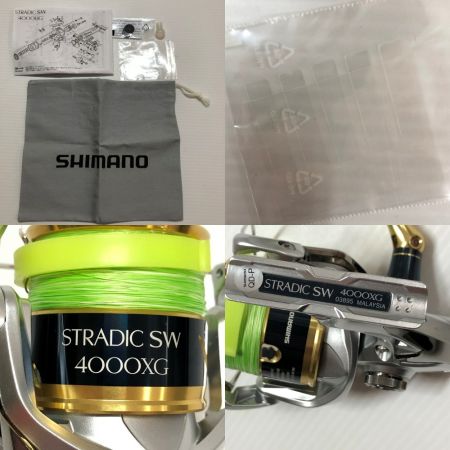  SHIMANO シマノ 釣りスピニングリール　STRADIC　SW 4000xg