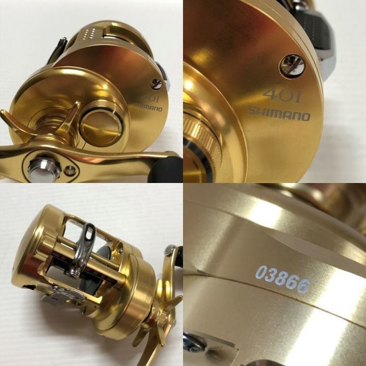 SHIMANO シマノ 釣り ベイトリール 18カルカッタコンクエスト 401 03866｜中古｜なんでもリサイクルビッグバン