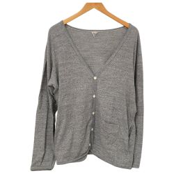 □□ FilMelange カーディガン SIZE 5 ZCD-DRAGAN-ORT グレー Cランク