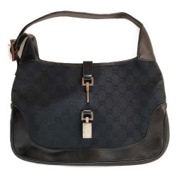□□ GUCCI グッチ ジャッキー ショルダーバッグ 001･3306 ブラック Bランク