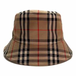 □□ BURBERRY バーバリー バケットハット  8026927 カーキ Aランク