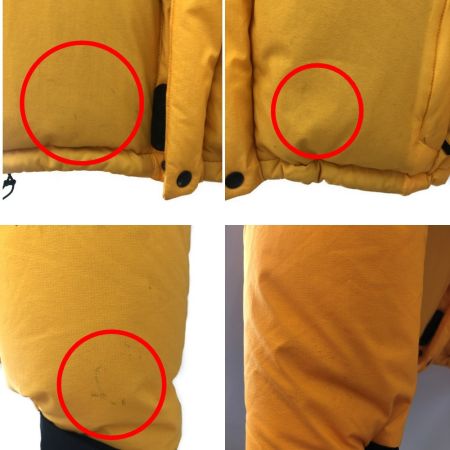 THE NORTH FACE ザノースフェイス メンズジャケット ダウンジャット　サイズM ND91710 イエロー