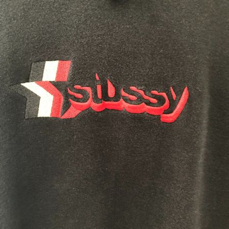  stussy ステューシ メンズ パーカー プルオーバーパーカー SIZE XL 使用感有 ブラック