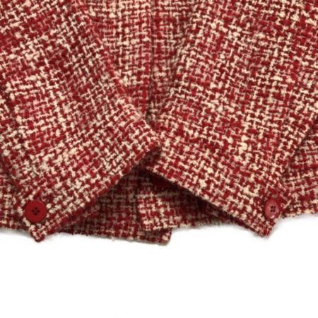  HERNO レディース ツイードジャケット 40(S) レッド