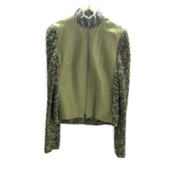 □□ HERNO レディースセットアップ 42(M) 黄緑 Bランク