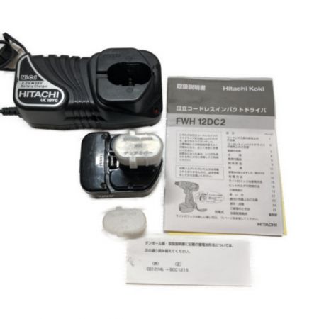 HITACHI 日立 電動工具 インパクトドライバー　12V FWH12DC2