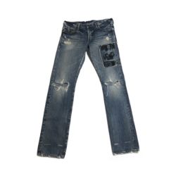 □□ Hysteric Glamour ヒステリックグラマ ジーンズ デニムパンツ THEE HYSTERIC XXX 32inch 5AP-0703 ライトインディゴ Bランク