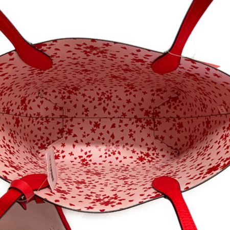  Kate Spade ケイトスペード  トートバッグ ラブシャック ポーチ付き  WKR00343 レッド