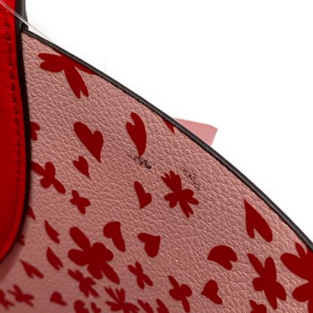  Kate Spade ケイトスペード  トートバッグ ラブシャック ポーチ付き  WKR00343 レッド