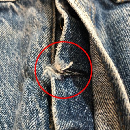  LEVI'S 87年製 メンズ ジーンズ 501XX USA製  SIZE W32×L34  ダメージ有 ライトインディゴ