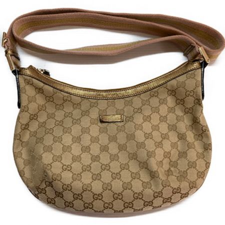 【中古】 GUCCI グッチ GGキャンバス ショルダーバッグ 181092