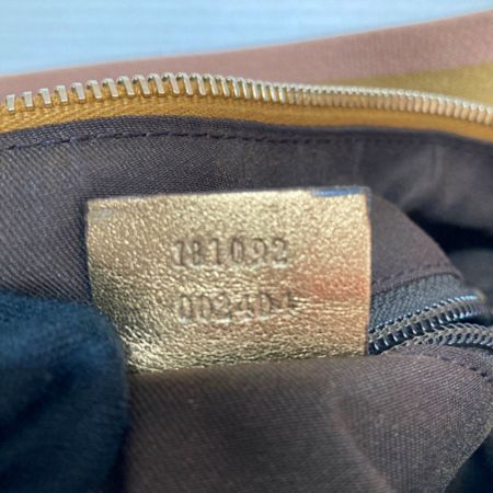  GUCCI グッチ GGキャンバス ショルダーバッグ 181092 ゴールド x ベージュ