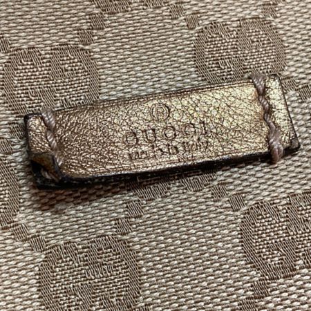  GUCCI グッチ GGキャンバス ショルダーバッグ 181092 ゴールド x ベージュ