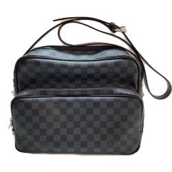 □□ LOUIS VUITTON ルイヴィトン ダミエ グラフィット イオ ショルダーバッグ  N45252 Aランク