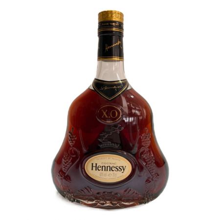  Hennessy ヘネシー XO 金キャップ クリアボトル  未開栓