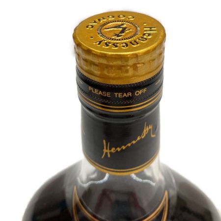  Hennessy ヘネシー XO 金キャップ クリアボトル  未開栓