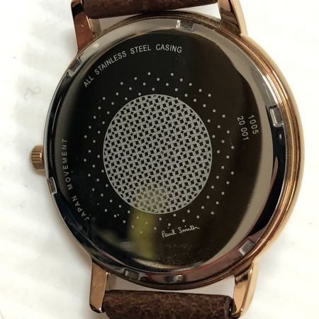  Paul Smith ポールスミス 腕時計 時計　クォーツ　おしゃれ 1005