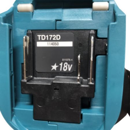  MAKITA マキタ 電動工具 インパクトドライバー TD172DRGX