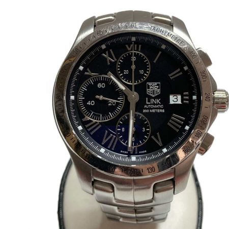  TAG HEUER タグホイヤー リンク タキメーター クロノグラフ エレガンス CJF2119.BA0594