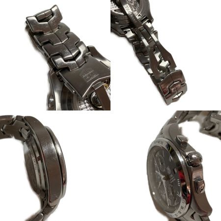  TAG HEUER タグホイヤー リンク タキメーター クロノグラフ エレガンス CJF2119.BA0594
