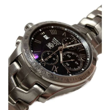  TAG HEUER タグホイヤー リンク タキメーター クロノグラフ エレガンス CJF2119.BA0594