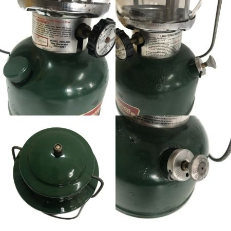  Coleman コールマン アウトドア ガソリンランタン  81年3月刻印 200A700