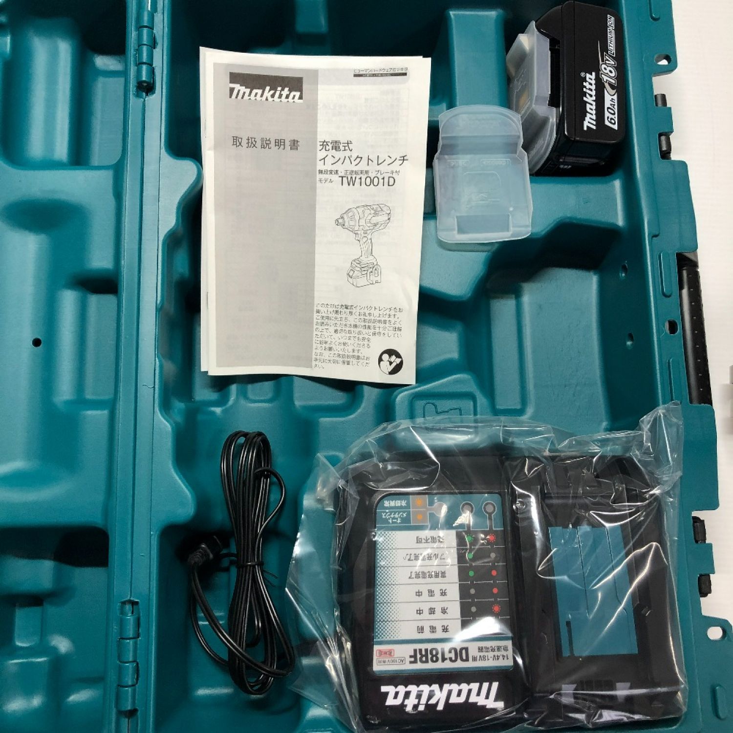 中古】 MAKITA マキタ 工具 インパクトレンチ 18V TW1001DRGX Sランク