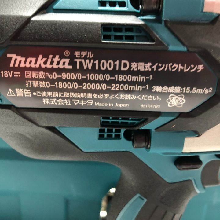 中古】 MAKITA マキタ 工具 インパクトレンチ 18V TW1001DRGX｜総合 ...